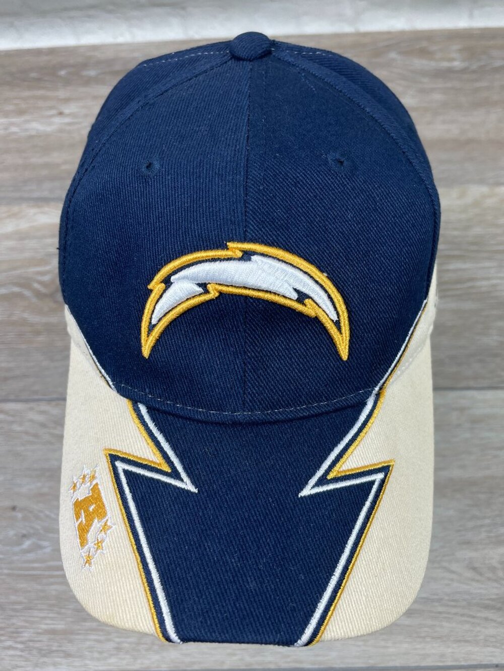 VINTAGE NFL REEBOK SAN DIEGO CHARGERS  VELCRO BACK HAT / CAP